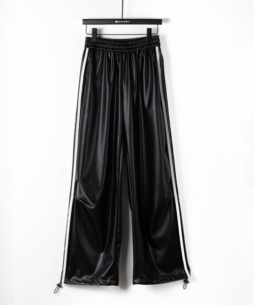 「me+em select」 カーゴパンツ X-LARGE ブラック レディース_画像3