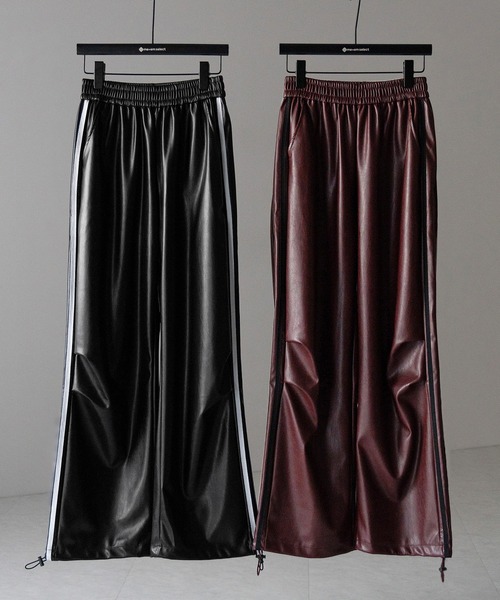「me+em select」 カーゴパンツ X-LARGE ブラック レディース_画像8