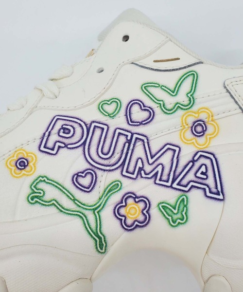 PUMA（プーマ） ハイカットスニーカー 24.5cm ホワイト×ホワイト