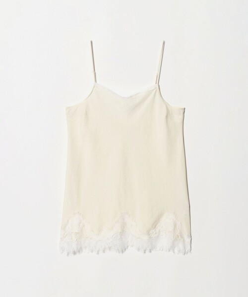 H BEAUTY&YOUTH レースキャミソール BEAUTY＆YOUTH UNITED ARROWS キャミソール レース サテン