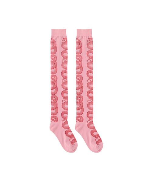HYSTERIC GLAMOUR（ヒステリックグラマー） 靴下 SNAKE LOOP ニー