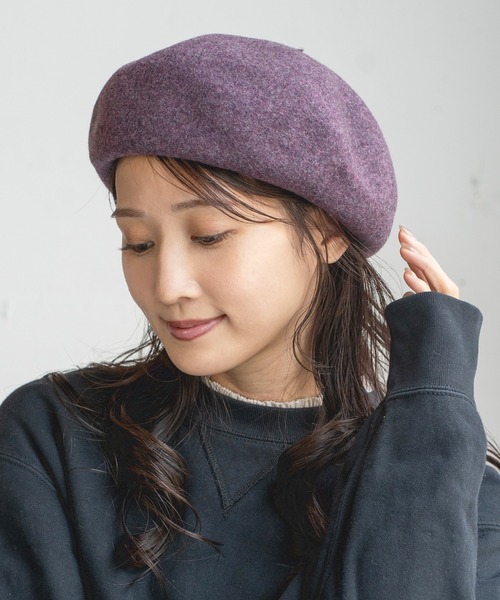 専用 ベレー帽 14+（イチヨンプラス） 帽子 ベレー帽 ウールバスクベレー帽 / ber