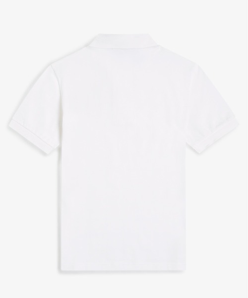 (未使用新品)FRED PERRY イングランド製 白ポロシャツ サイズ38 FRED PERRY ポロシャツ ポロ The Fred Perry Shirt - M3