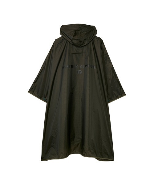 hysteric glamour HGシンボルロゴ　ポンチョ 新品未使用タグ付 hysteric glamour HGシンボルロゴ ポンチョ 新品未使用タグ付