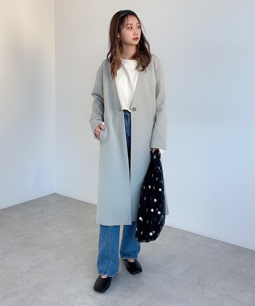 最安値に挑戦! Sシリーズ対応 Vネックノーカラーコート 【2020正規