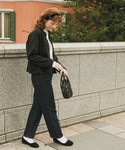 ジーンズ デニム デニムパンツ 5ポケット ハ...の詳細画像5
