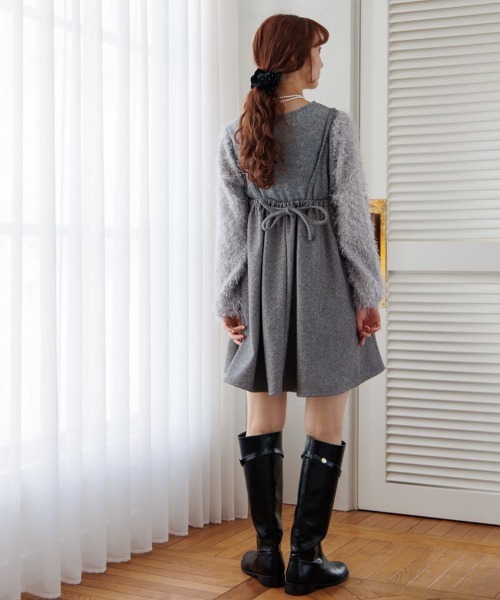 小物 Shu flower（ファッション） シュシュ パウダースタッズシュシュ