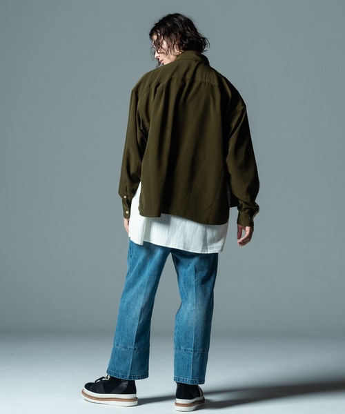 glamb（グラム） シャツ Double Layered SH / ダブルレイヤードシャツ