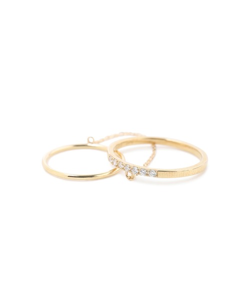 指輪 リング OUTERSUNSET (アウターサンセット ) DIAMOND チェーン