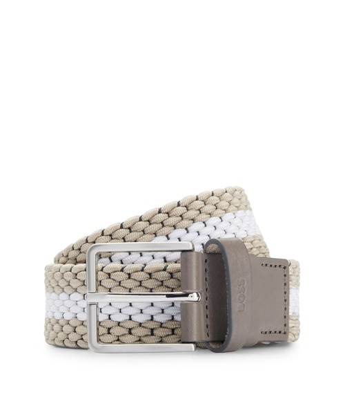 BOSS（HUGO BOSS） ベルト コントラストカラーディテール＆レザー