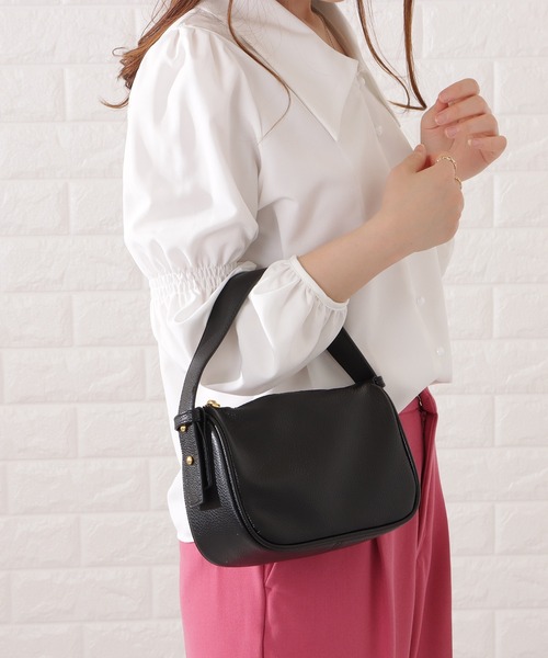 Lace Ladies ショルダーバッグ バッグ マットレザー調2WAYミニマルワン 