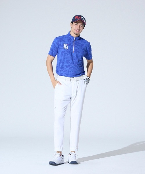 (フィラ ゴルフ)FILA GOLF FILA半袖シャツ747613メンズ 747613  PK L dwos6rj FILA GOLF シャツ 「FILA GOLF:フィラゴルフ」ドット柄