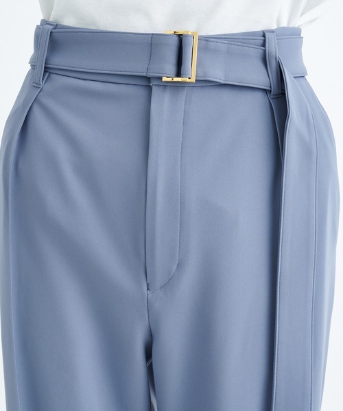 CULLNI（クルニ） スラックス STUDIOUS別注 BELTED TAPERD PANTS