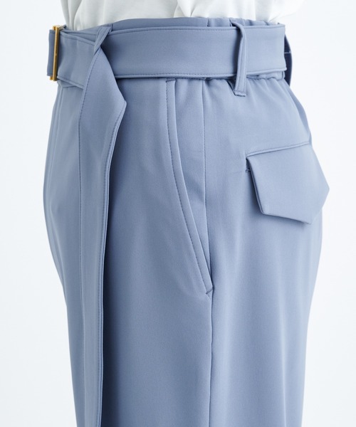 CULLNI（クルニ） スラックス STUDIOUS別注 BELTED TAPERD PANTS