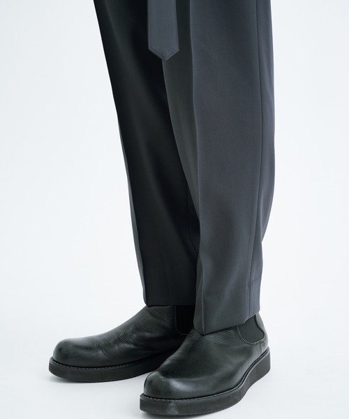 CULLNI（クルニ） スラックス STUDIOUS別注 BELTED TAPERD PANTS