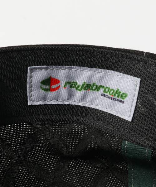 ロゴ入り rajabrooke ラジャブルック cap キャップ rajabrooke 帽子 キャップ 「rajabrooke / ラジャブルック」別注
