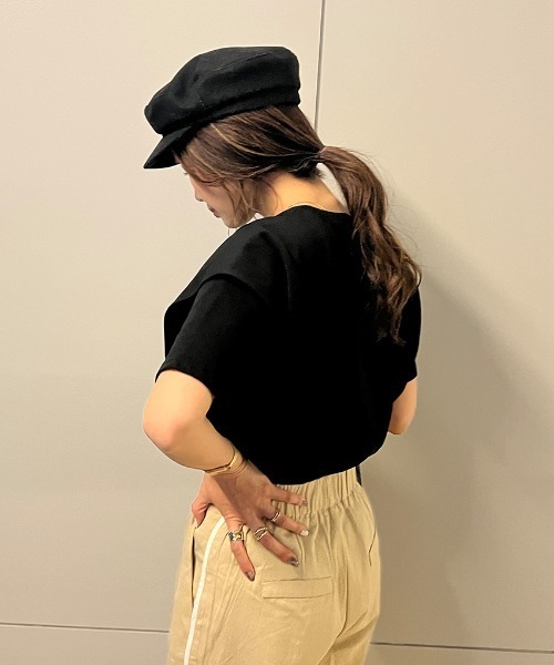 I-SOOK tシャツ 「新色＆Sサイズ登場！」ラッフルショルダーT