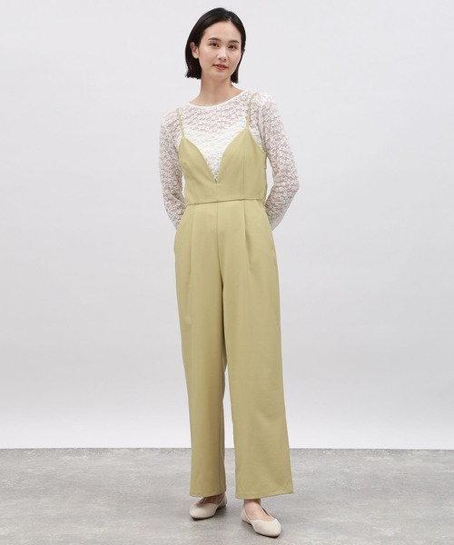 LAKOLE tシャツ 花柄シアージャガードプルオーバー / 110279