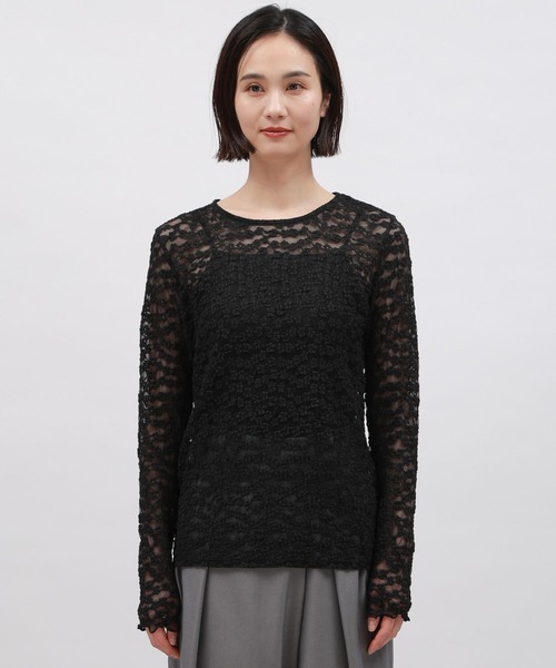 tシャツ 花柄ふくれジャガードカットソーラグランプルオーバー レディース 楽天市場】【取り寄せ対応】Tシャツ カットソー 花柄 ジャガード