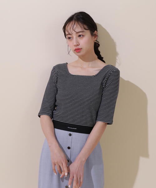 JILL by STUART tシャツ JILL byベーシック ラインゴムT