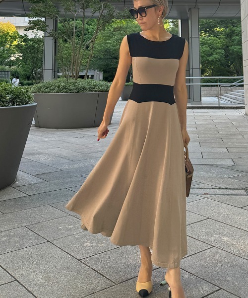 【Since Then】 人気☆涼しい 美シルエット サマー ワンピース 美シルエットサマーニットワンピース（ワンピース）｜JENNE