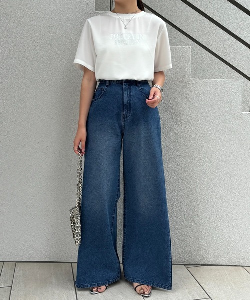 COLLAGE GALLARDAGALANTE tシャツ 前後2WAYストレッチジョー