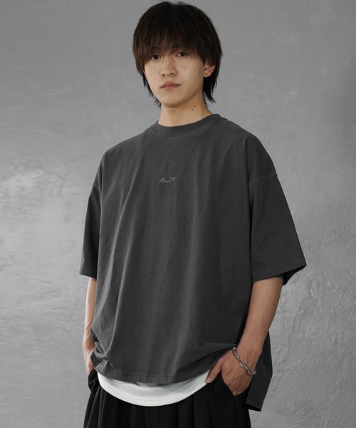 MinoriTY（マイノリティ） tシャツ 「MinoriTY」ヴィンテージロゴ刺繍T