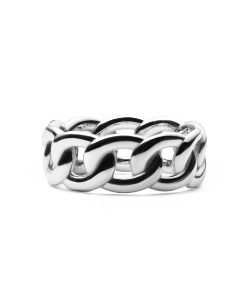 指輪 リング Chunky Chain Ring レーディスリング シルバー レディース メンズの画像
