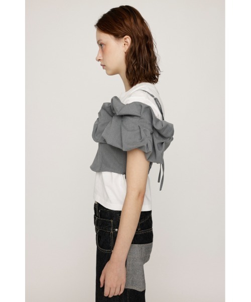キャミソール BALLON SLEEVE CAMI BUSTIER バルーン スリーブ キャミ ビスチェ セール】BALLON SLEEVE CAMI BUSTIER バルーン スリーブ キャミ