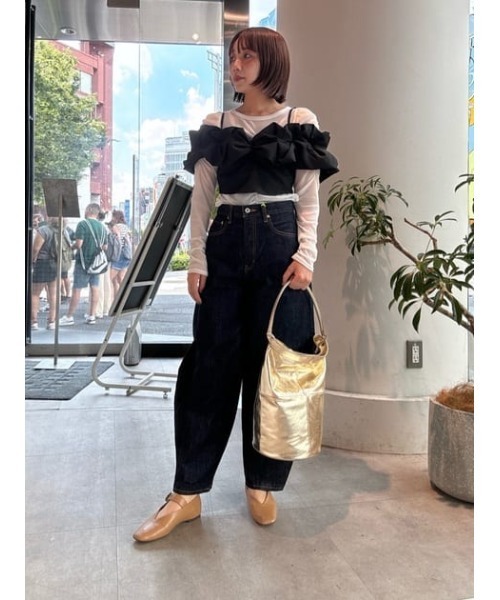 SLY キャミソール BALLON SLEEVE CAMI BUSTIER バルーン