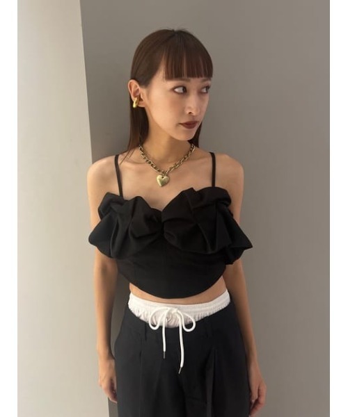 f*f様 バルーンスリーブ2wayキャミソールトップス　/ polaura TOPS – poláura OFFICIAL ONLINE STORE