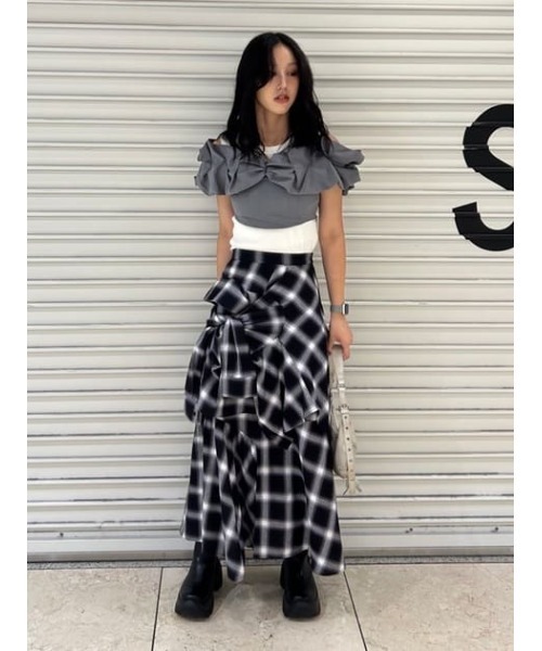 SLY キャミソール BALLON SLEEVE CAMI BUSTIER バルーン