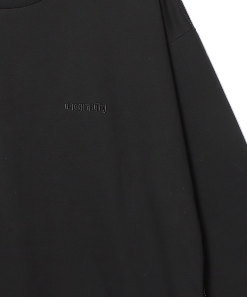 one gravity メンズ　トップス onegravity tシャツ / ビーバージャージー ハーフジップ