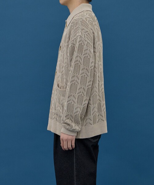 UNITED TOKYO（ユナイテッドトウキョウ） カーディガン ダブルメッシュ