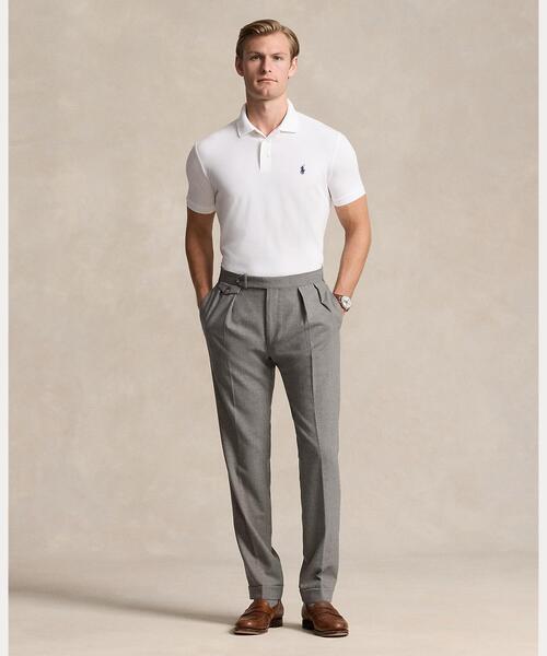 POLO RALPH LAUREN ポロシャツ カスタム スリム フィット ストレッチ
