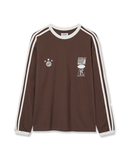 AEAE ♥ ATHLETE STRIPE L S /追跡付 aeae tシャツ ATHLETE STRIPE L/S レディース メンズ : ZOZOTOWN