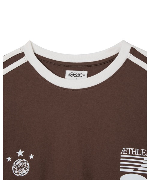 AEAE ♥ ATHLETE STRIPE L S /追跡付 aeae tシャツ ATHLETE STRIPE L/S レディース メンズ : ZOZOTOWN