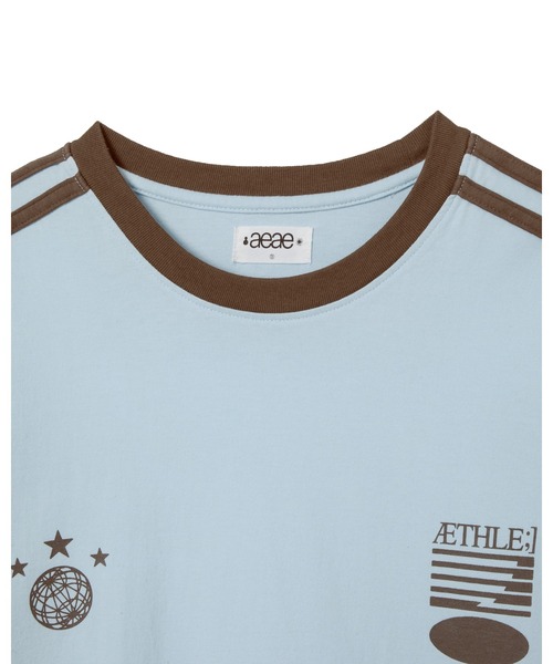aeae tシャツ ATHLETE STRIPE L/S レディース メンズ : ZOZOTOWN