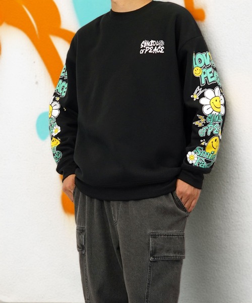 Smileyさん専用　新入学用品オーダー SMILEY FACE トレーナー スウェット 「GROOVY STORE」SMILEYFACE