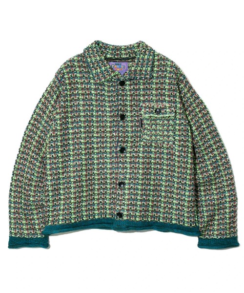 go slow caravan（ゴースローキャラバン） シャツ CRAZY MIX ニット