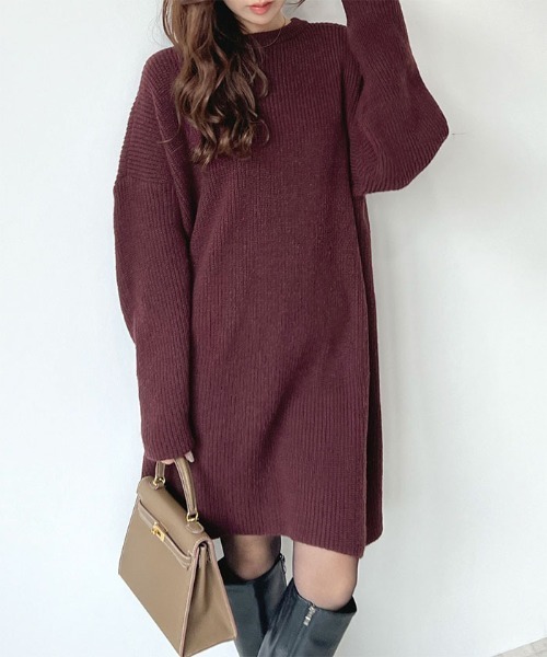 Futier Land（フューティアランド） ワンピース 「前後2way」zip付ミニ