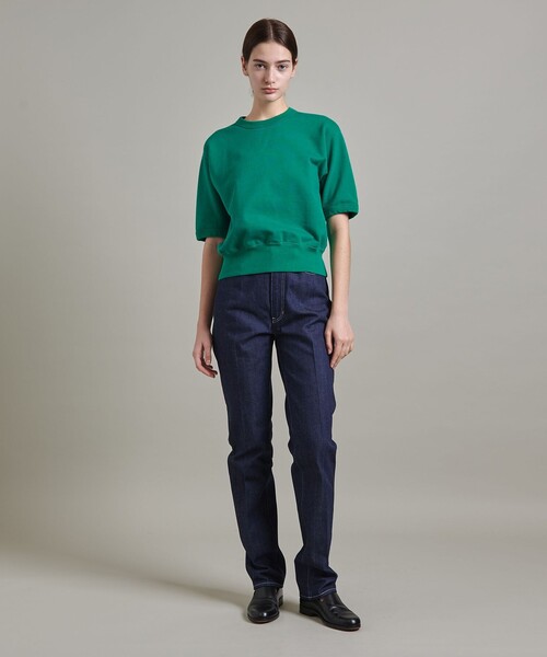 tシャツ 「LOEFF」スウェット ショートスリーブ プルオーバー レディース LOEFF tシャツ 「LOEFF」スウェット ショートスリーブ プル