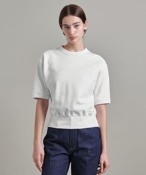 tシャツ 「LOEFF」スウェット ショートスリーブ プルオーバー レディース LOEFF tシャツ 「LOEFF」スウェット ショートスリーブ プル