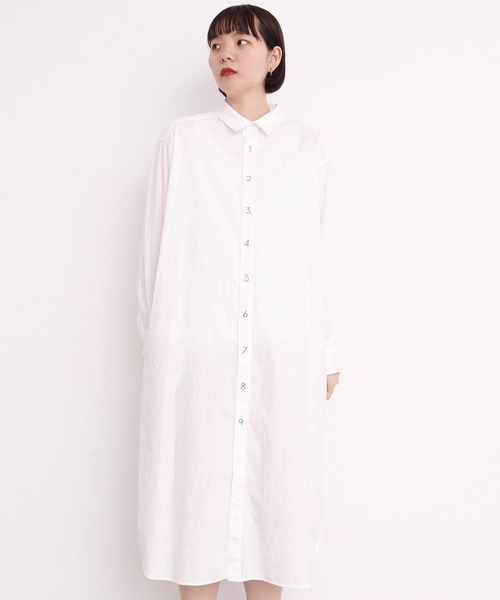 I am I in fact（アイアムアイインファクト） シャツワンピース