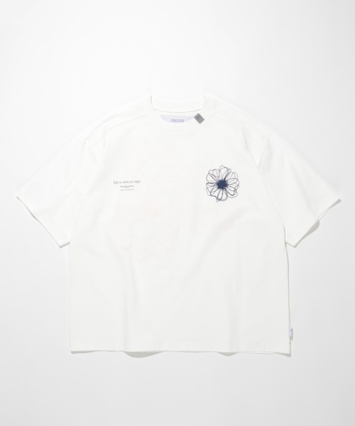 SUPERTHANKS（スーパーサンクス） tシャツ フラワーモチーフデザイン