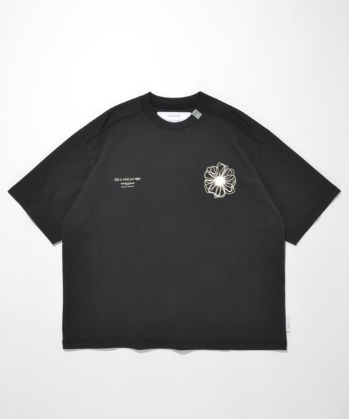 SUPERTHANKS（スーパーサンクス） tシャツ フラワーモチーフデザイン