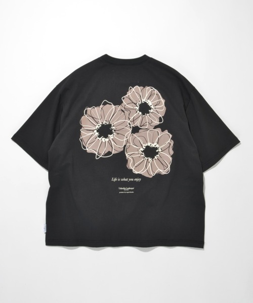 SUPERTHANKS（スーパーサンクス） tシャツ フラワーモチーフデザイン