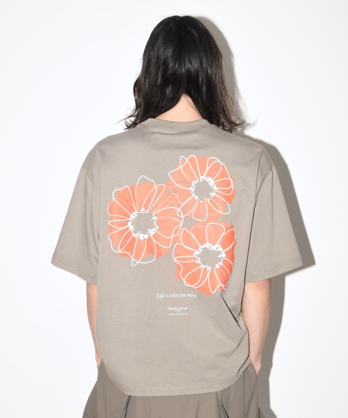 SUPERTHANKS（スーパーサンクス） tシャツ フラワーモチーフデザイン