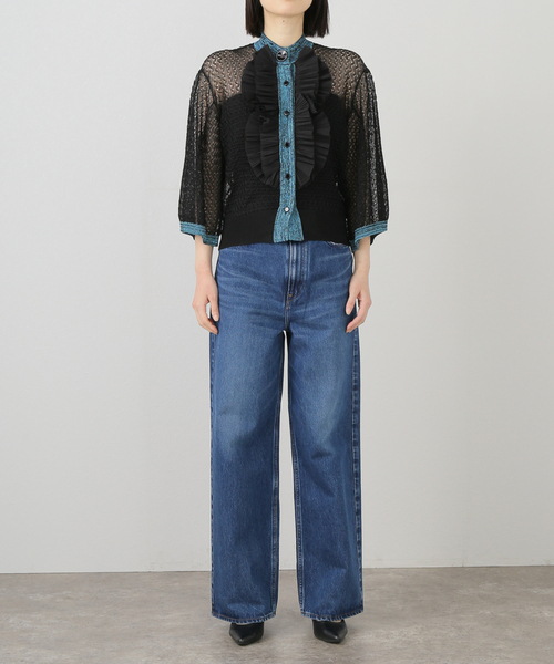 TOGA PULLA ニット セーター LACE KNIT CARDIGAN TP251-X0204