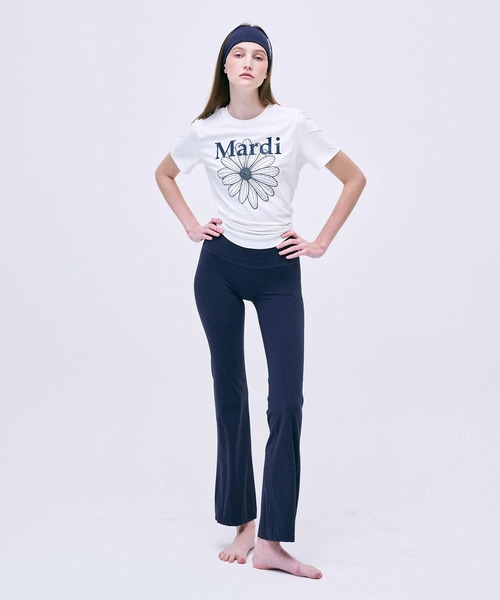 Mardi Mercredi tシャツ AIRLIFT relax fit back slit top